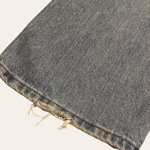 Vintage Y2K Mens Wrangler Relaxed Leg Medium Wash Jeans - Picture 5 of 5